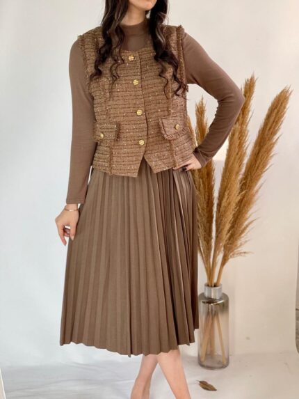 پیراهن دوتیکه وار.داتی ماهسو کد۱۳۴۷