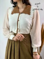 بلوزبافت کریستالی ماهک کد۱۳۵۰ - تصویر 10