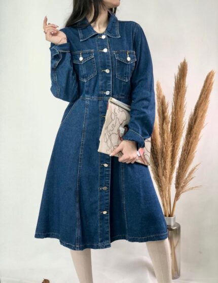 پیراهن جین گیتا کد۱۳۴۲