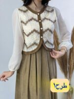 بلوز  وار.داتی ترنج کد۱۳۷۶ - تصویر 4