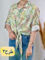 شومیزگره ای گلدار شقایق ۱۳۸۳ - تصویر 4