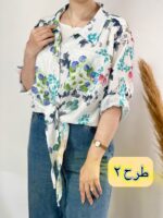 شومیزگره ای گلدار شقایق ۱۳۸۳ - تصویر 3