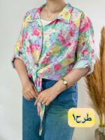 شومیزگره ای گلدار شقایق ۱۳۸۳ - تصویر 2