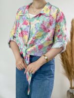 شومیزگره ای گلدار شقایق ۱۳۸۳