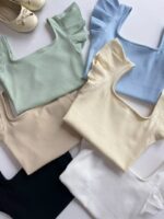 تاپ آستین چین دلبر کد۱۳۹۸ - تصویر 6