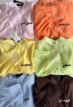شومیز شیشه ای تارا کد۱۴۰۲ - تصویر 2