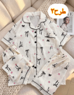 ست سه تیکه واردات.ی رویا کد ۱۴۳۰ - تصویر 4