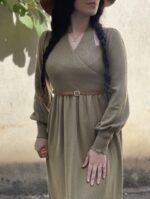 پیراهن بافت واردات..ی ملکه  کد۱۴۴۸ - تصویر 7